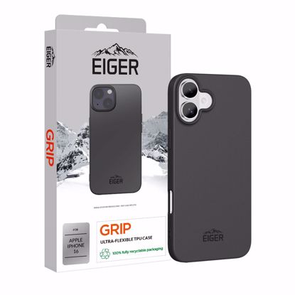 Picture of Eiger Eiger Grip Case for Apple iPhone 16 in Black